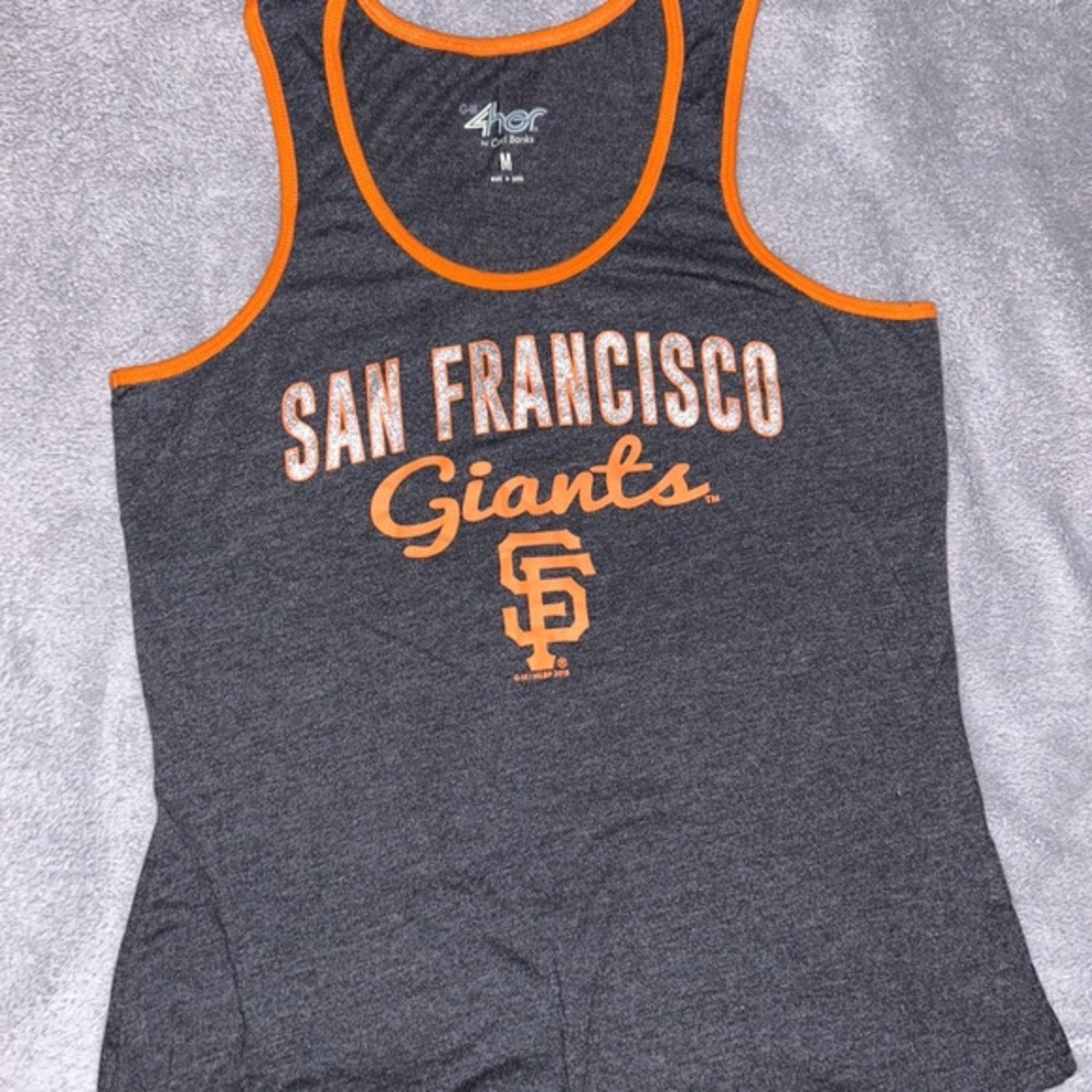 4Her San Francisco Giants Women's Gray Tank Top